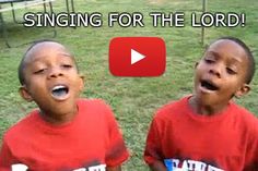 ▶ Two Little Brothers Singing Gospel – #Amazing Harmony