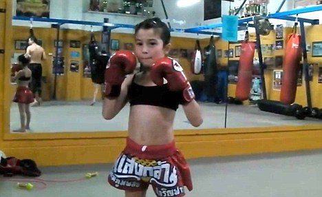▶ Little Girl Kicks Boys Butt In MUAY THAI FIGHT – The RoundHouse Though!