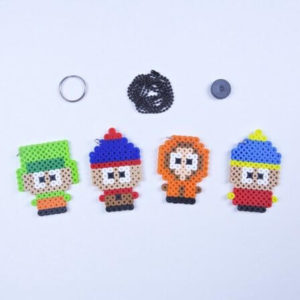 South Park Keychain Necklace Magnet or Decorative Art To Hang