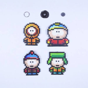 South Park Keychain Necklace Magnet or Decorative Art To Hang (Medium)