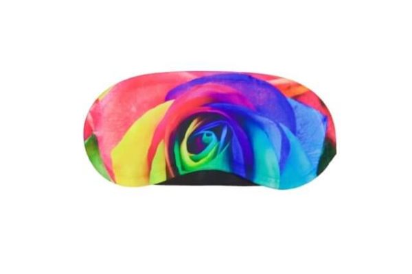 Rainbow Rose Sleep Mask
